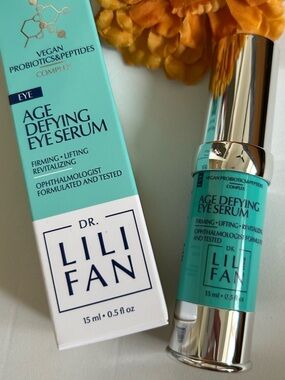 DR LILI FAN Probiotic Age-Defying Eye Serum NEW! 15 ml./.5 fl.oz. Firm Lift